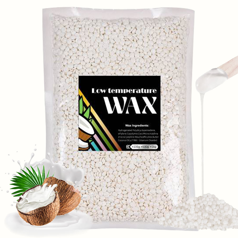 Beeswax Wrap - 痛みのない加熱ビーズ,加熱機,顔,体,ビキニ,脱毛用,100g, 500g