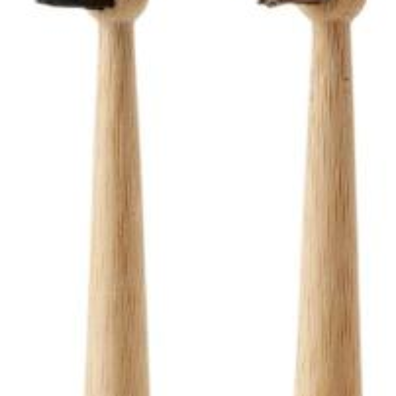 Bamboo Toothbrush - 1本入り／4本入り 馬毛と竹を使用した歯ブラシ。高級感のある柔らかい毛で、速乾性があり、生分解性プラスチック製で、ナイロン不使用。