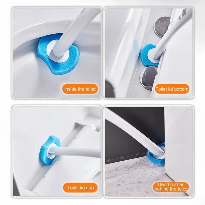 24 個使い捨て便器リフィルアップグレードトイレ浴室クリーニ - Eco Sponge のレビューと価格
