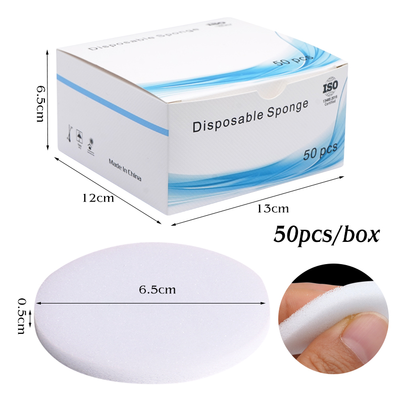 歯根管洗浄用テーブル交換用スポンジ50個入り、口腔洗浄用具、 - Eco Sponge のレビューと価格