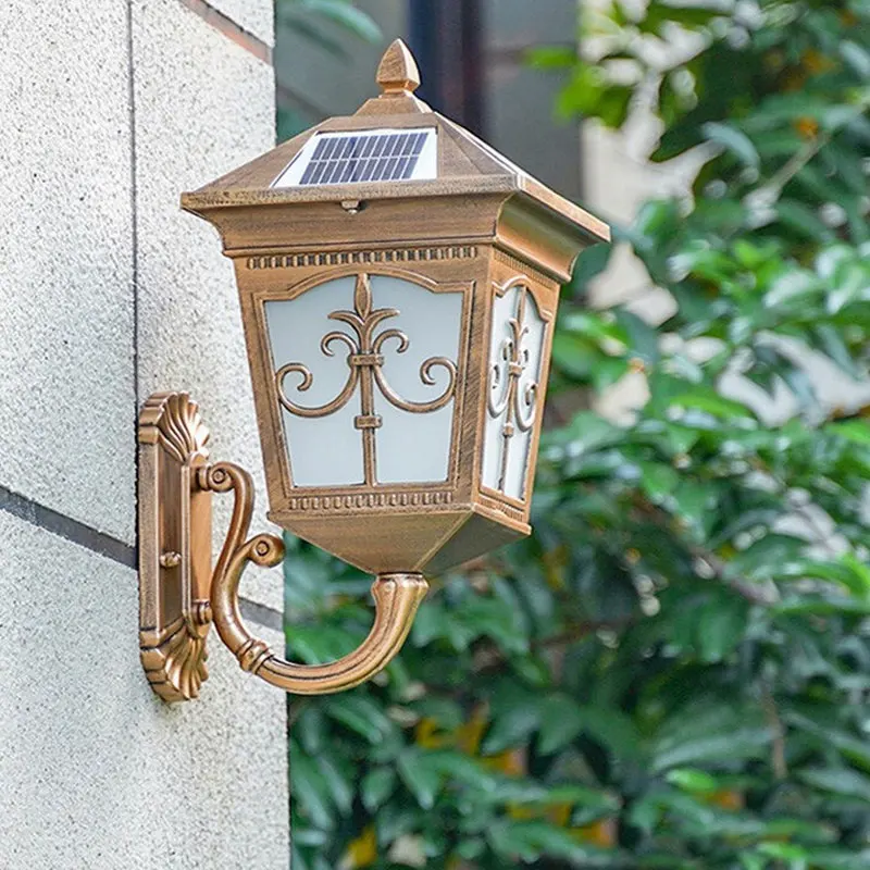 太陽光発電式防水壁掛けライト。テラス、庭、別荘に最適。屋外用 - Solar Garden Light のレビューと価格