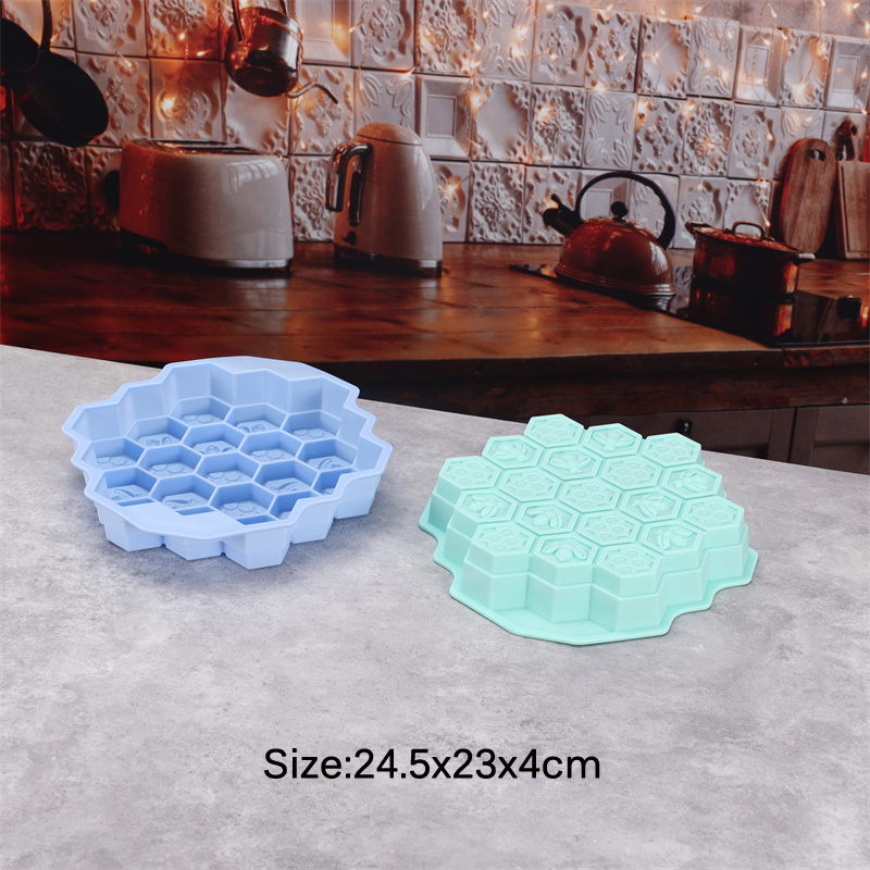 シリコーン 19 モバイル蜂ハニカムケーキチョコレート石鹸石 - Eco Soap のレビューと価格