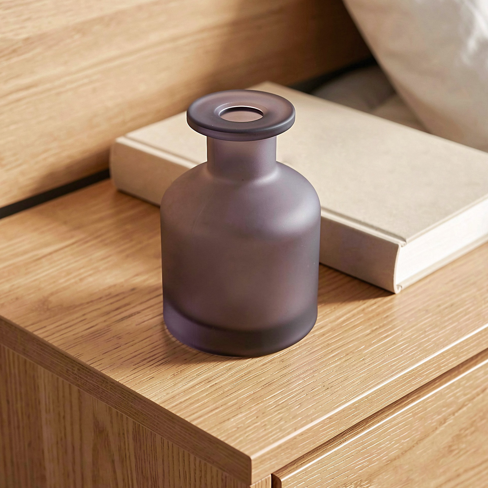 2個入り ガラス製ディフューザーボトル ダークグレー 詰め替 - Reusable Bottle のレビューと価格