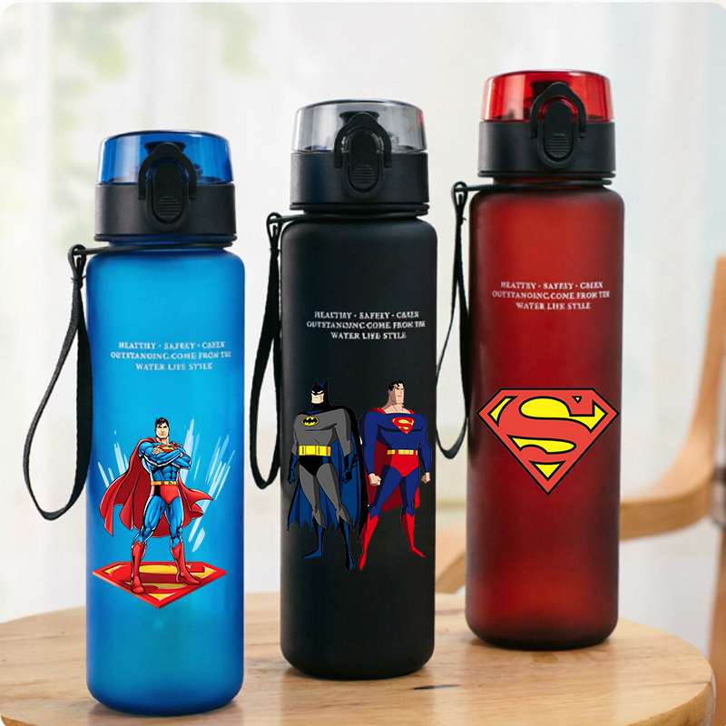 650 ミリリットルスーパーマンスポーツウォーターボトル女性 - Reusable Bottle のレビューと価格