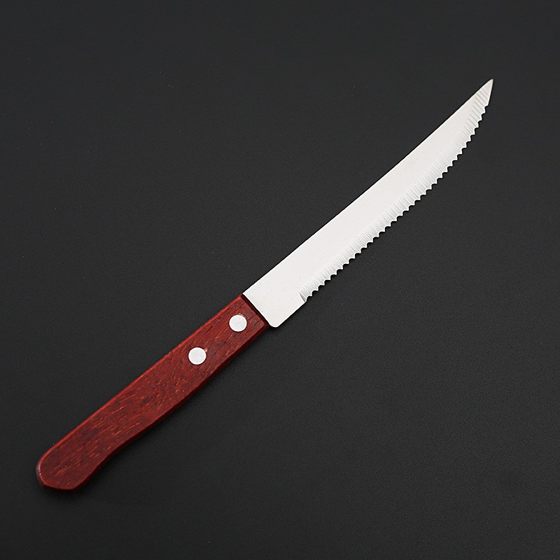 1-20 個ステンレス鋼ステーキナイフ木製ハンドルディナーシ - Bamboo Cutlery のレビューと価格