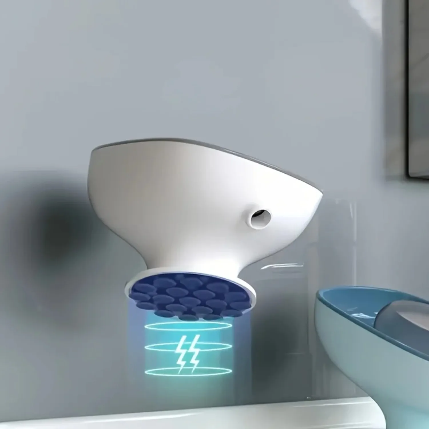 1個入り、葉っぱ型の石鹸置き、吸盤付きトレイ、シャワー用スポ - Eco Sponge のレビューと価格