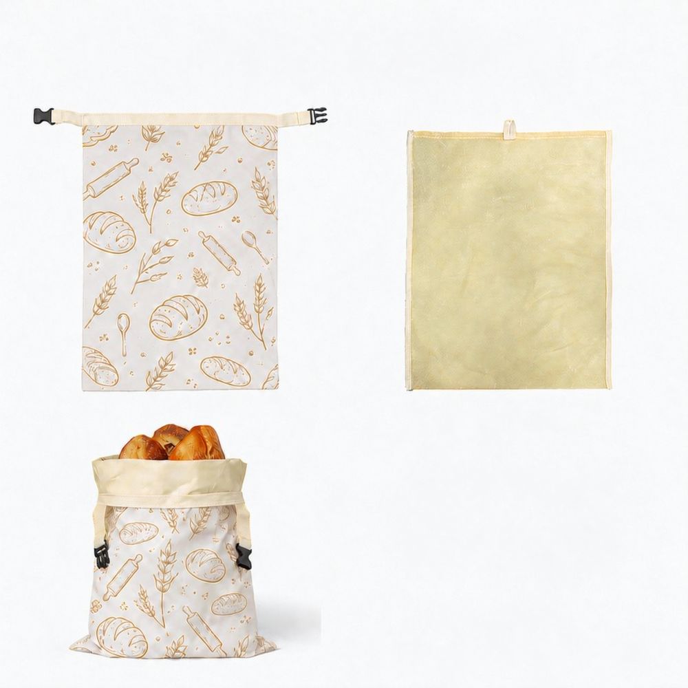 蜜蝋を使用した食品保存用ラップバッグ。環境に配慮したコットン - Beeswax Wrap のレビューと価格