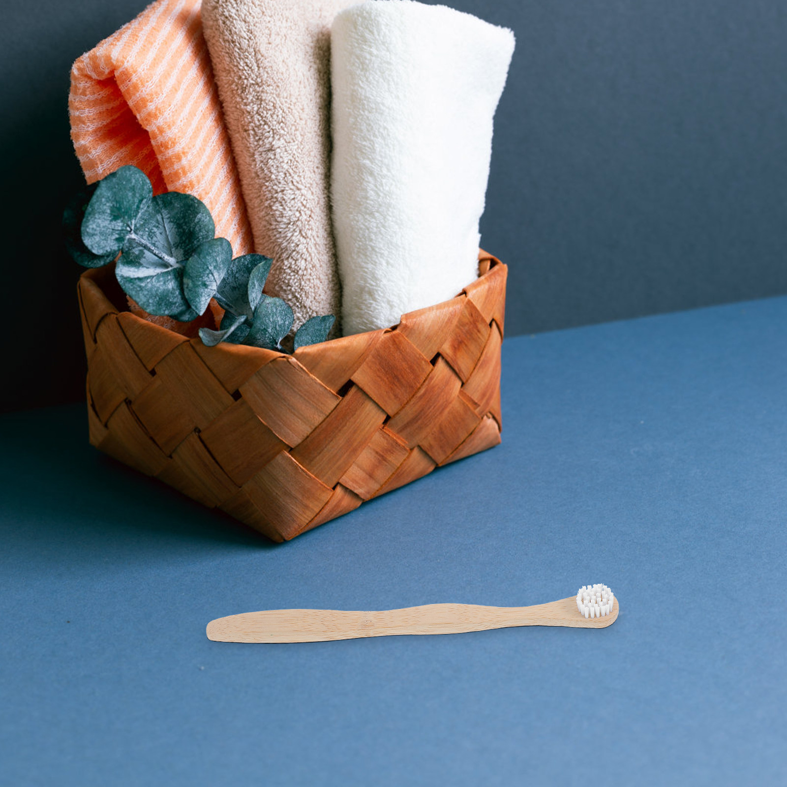4本セットの竹製舌クリーナー・スクレーパー・歯ブラシ。深部ま - Bamboo Toothbrush のレビューと価格