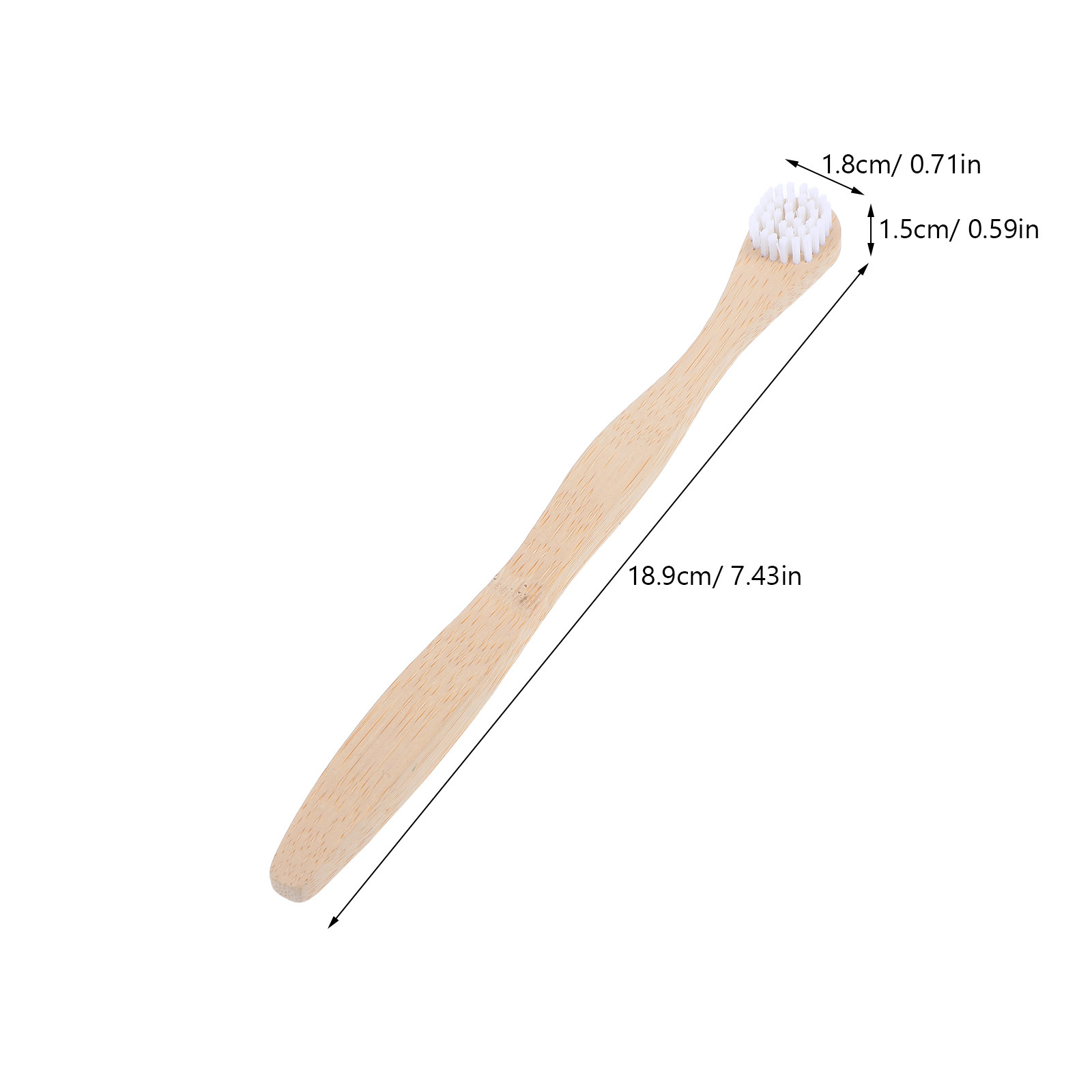 4本セットの竹製舌クリーナー・スクレーパー・歯ブラシ。深部ま - Bamboo Toothbrush のレビューと価格